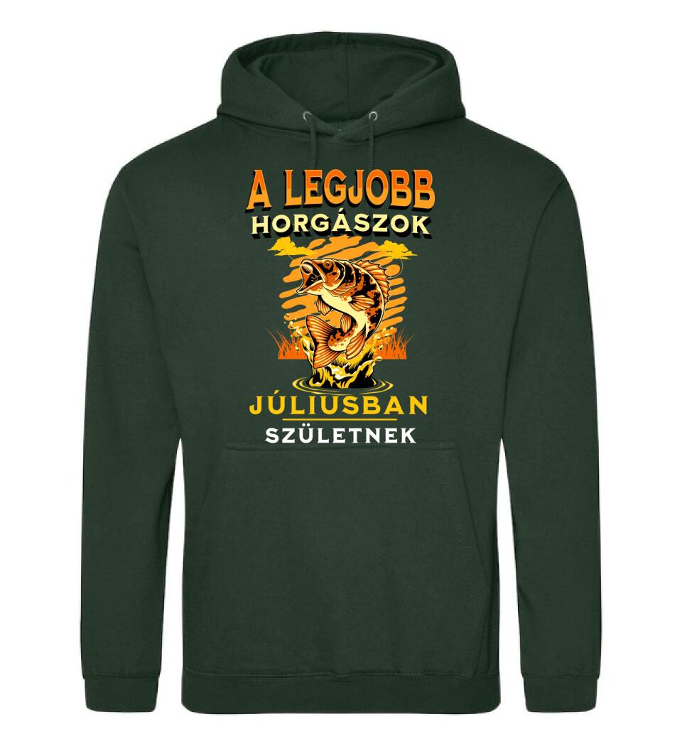 A legjobb horgászok x hónapban születnek