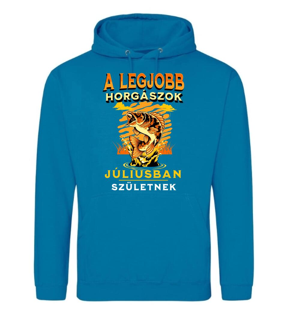 A legjobb horgászok x hónapban születnek