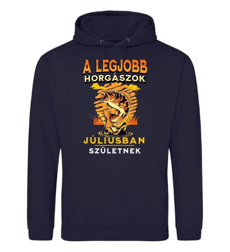 A legjobb horgászok x hónapban születnek