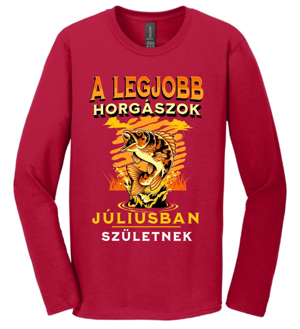A legjobb horgászok x hónapban születnek