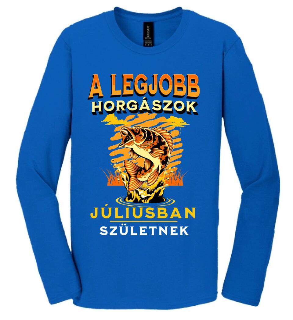 A legjobb horgászok x hónapban születnek