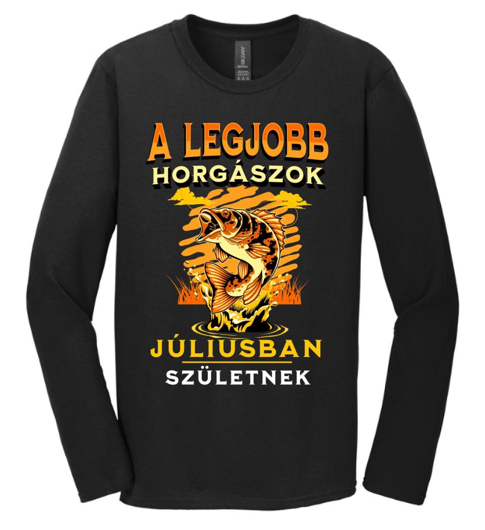 A legjobb horgászok x hónapban születnek