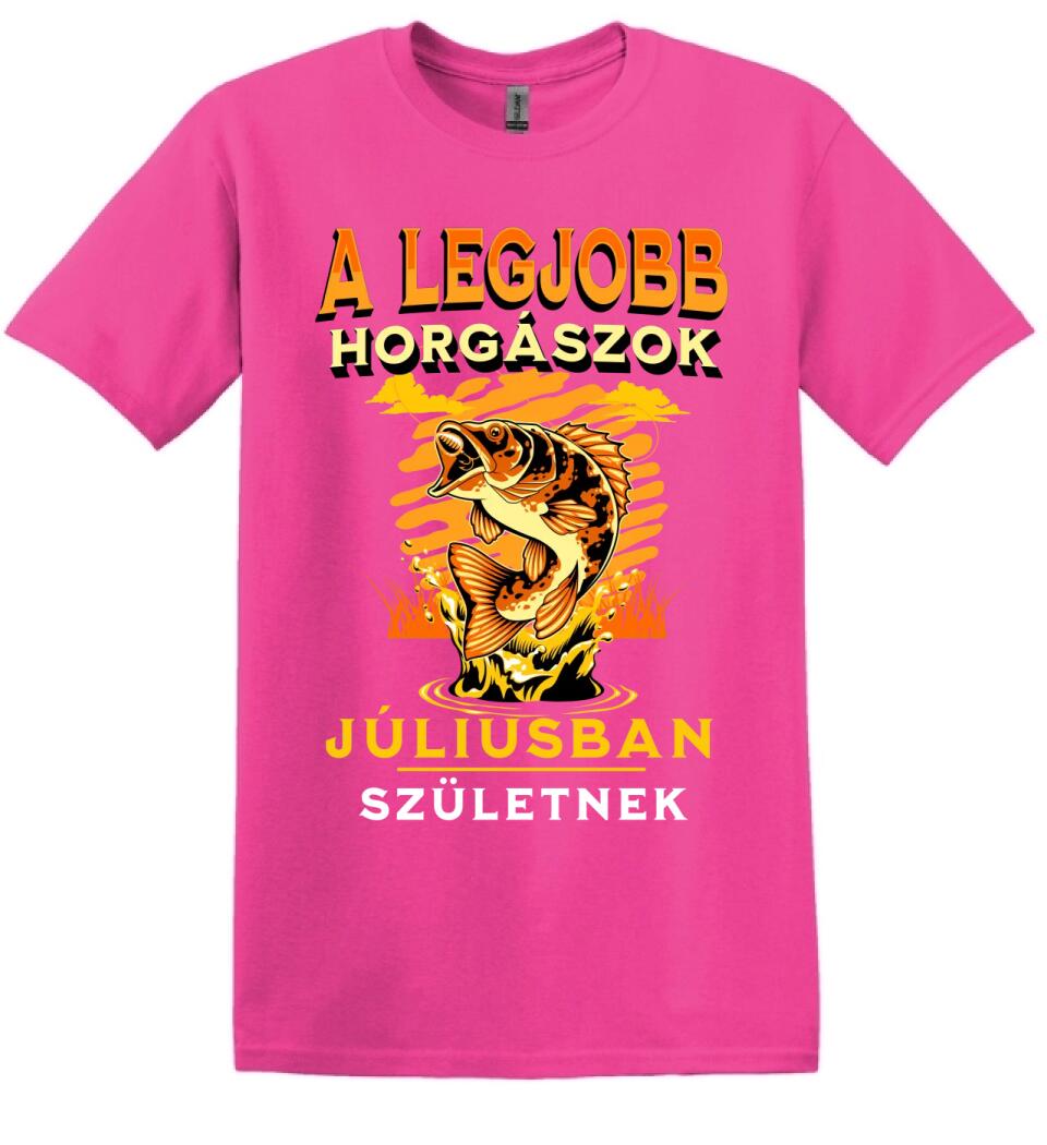 A legjobb horgászok x hónapban születnek