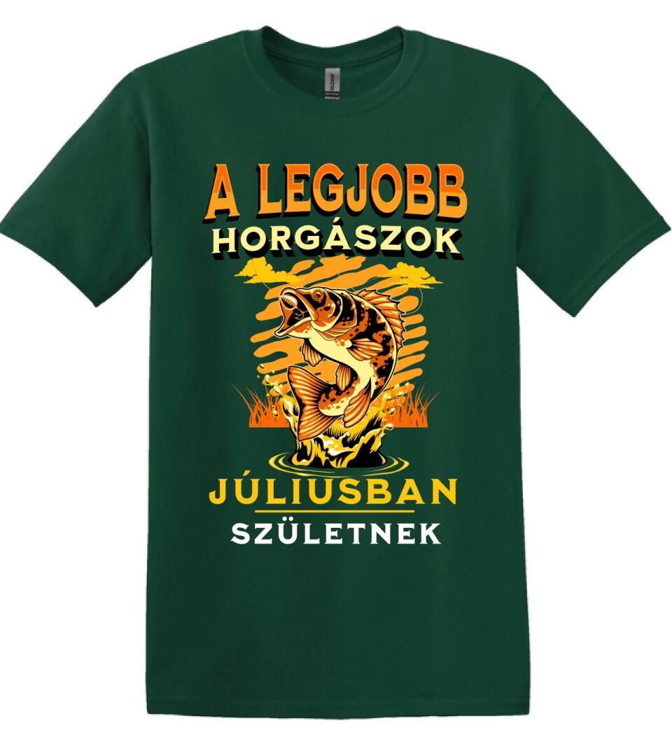 A legjobb horgászok x hónapban születnek