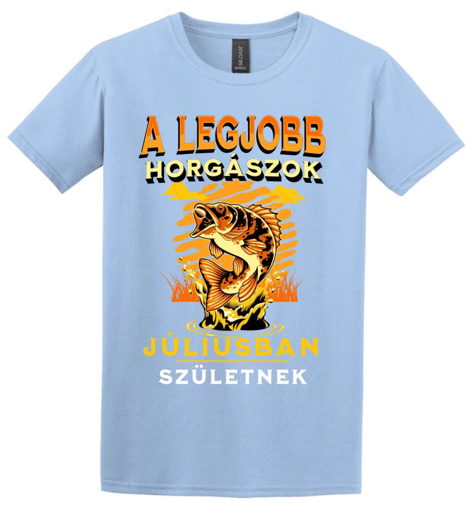 A legjobb horgászok x hónapban születnek