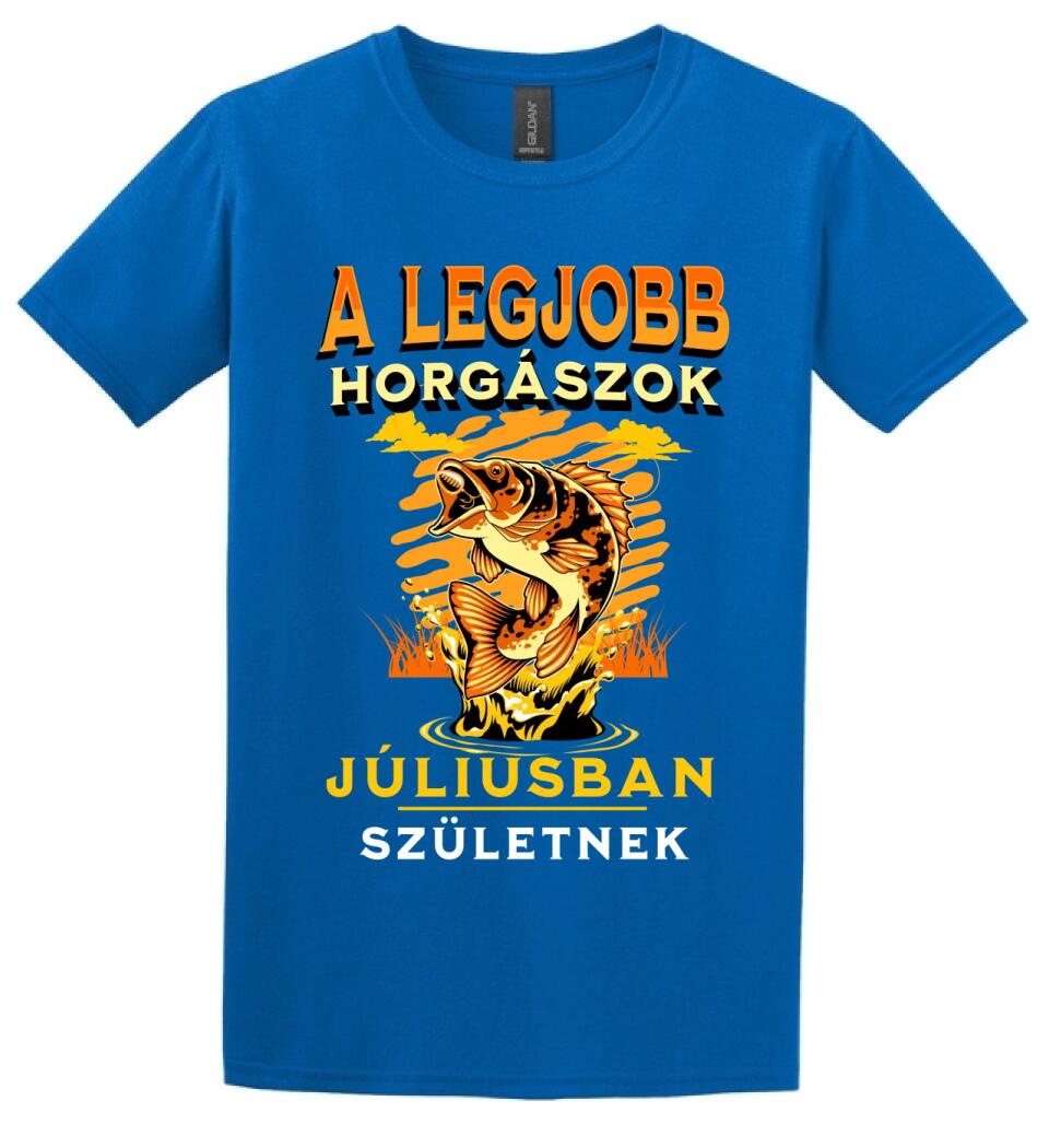 A legjobb horgászok x hónapban születnek