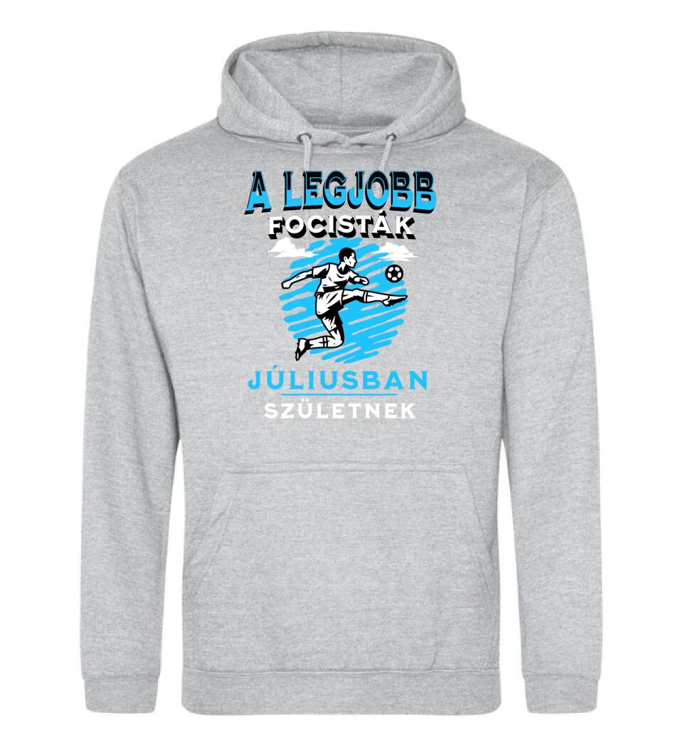 A legjobb focisták x hónapban születnek