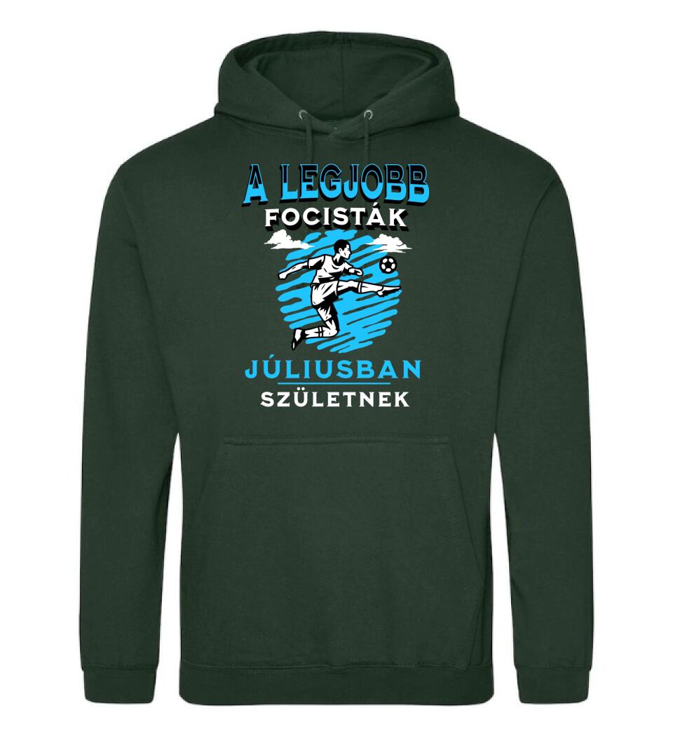 A legjobb focisták x hónapban születnek