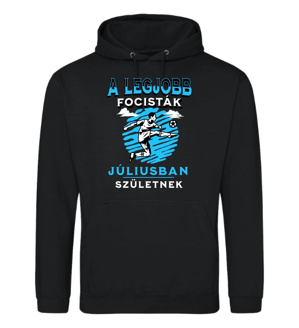 A legjobb focisták x hónapban születnek