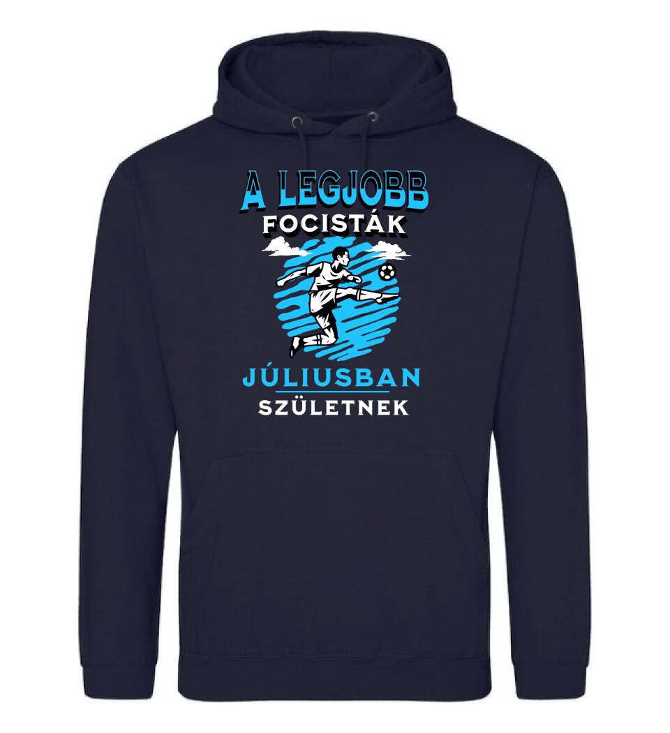 A legjobb focisták x hónapban születnek