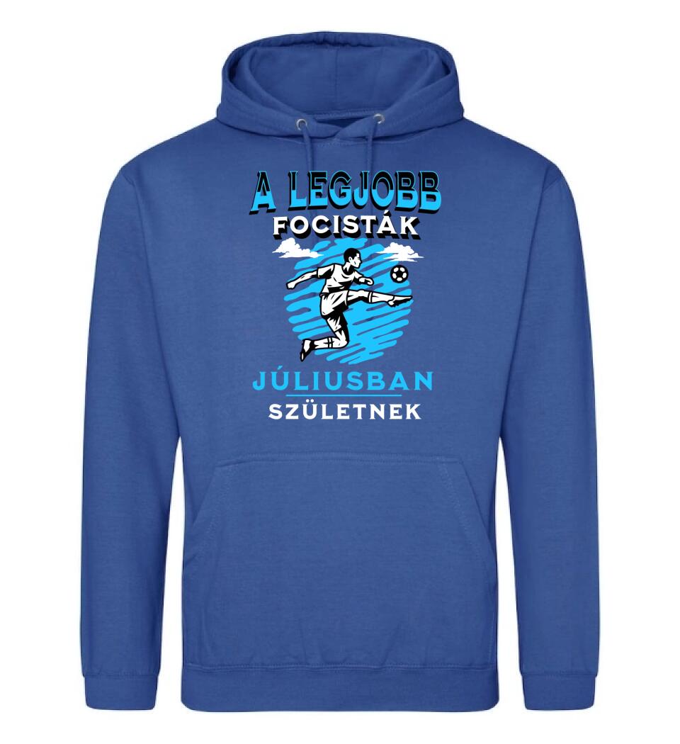 A legjobb focisták x hónapban születnek