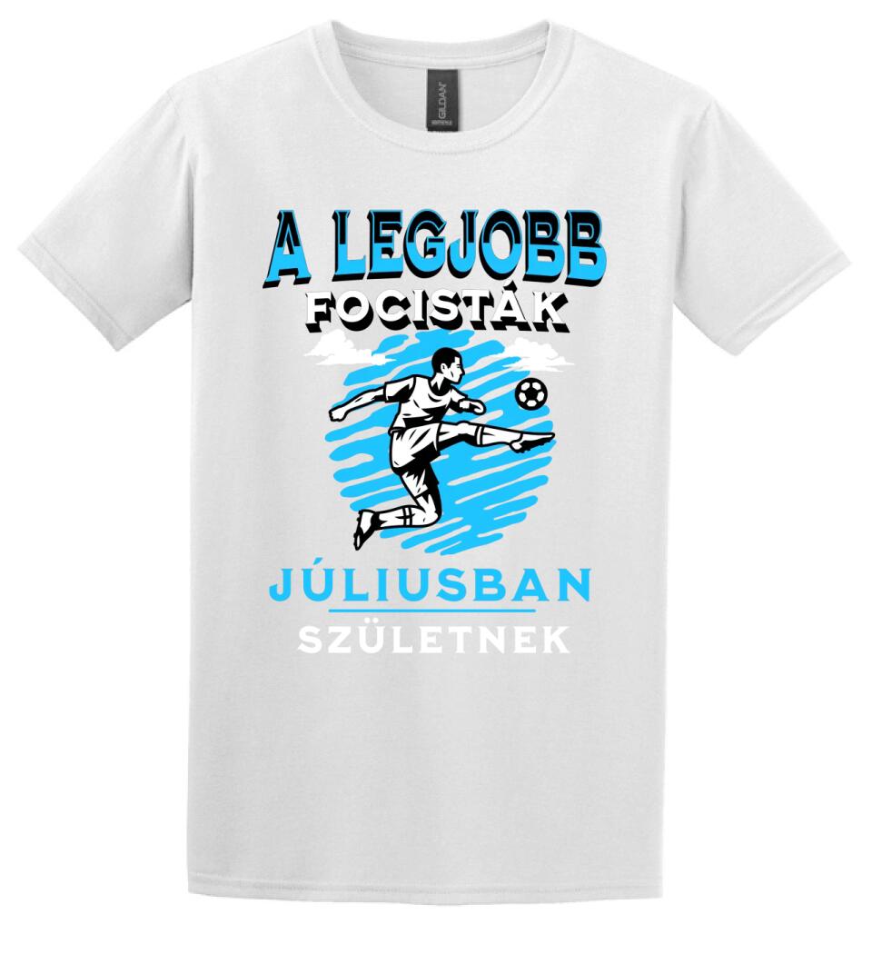 A legjobb focisták x hónapban születnek