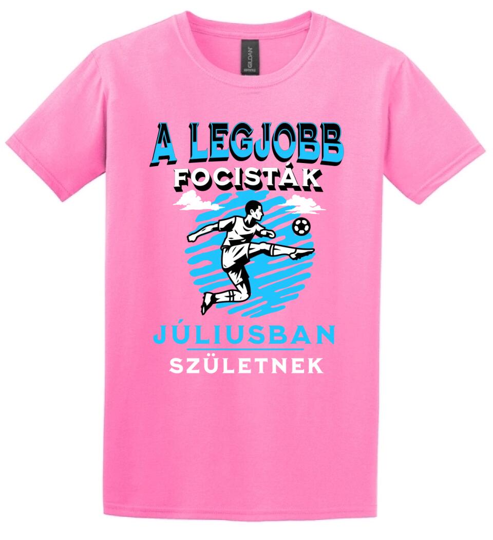 A legjobb focisták x hónapban születnek