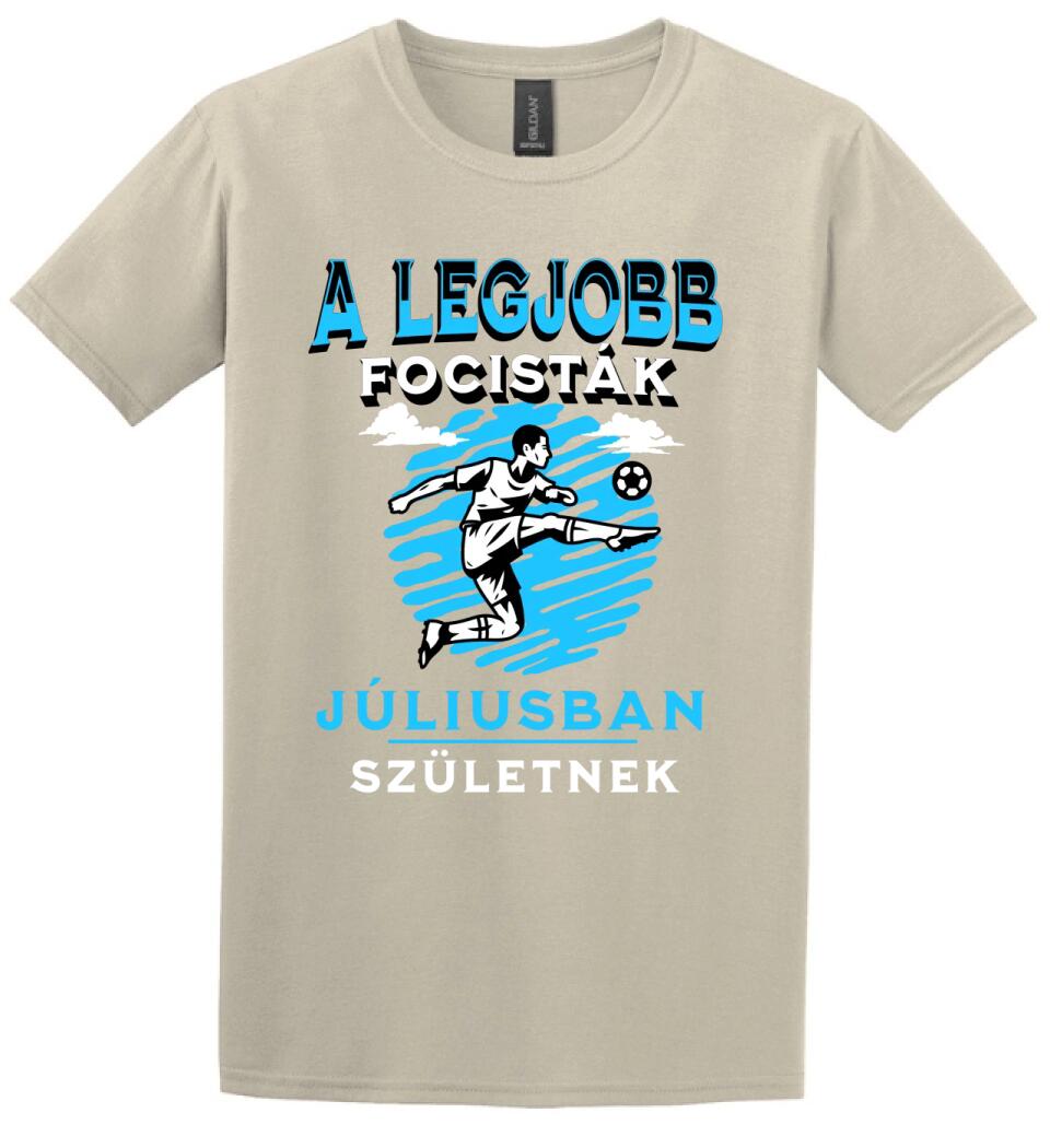 A legjobb focisták x hónapban születnek