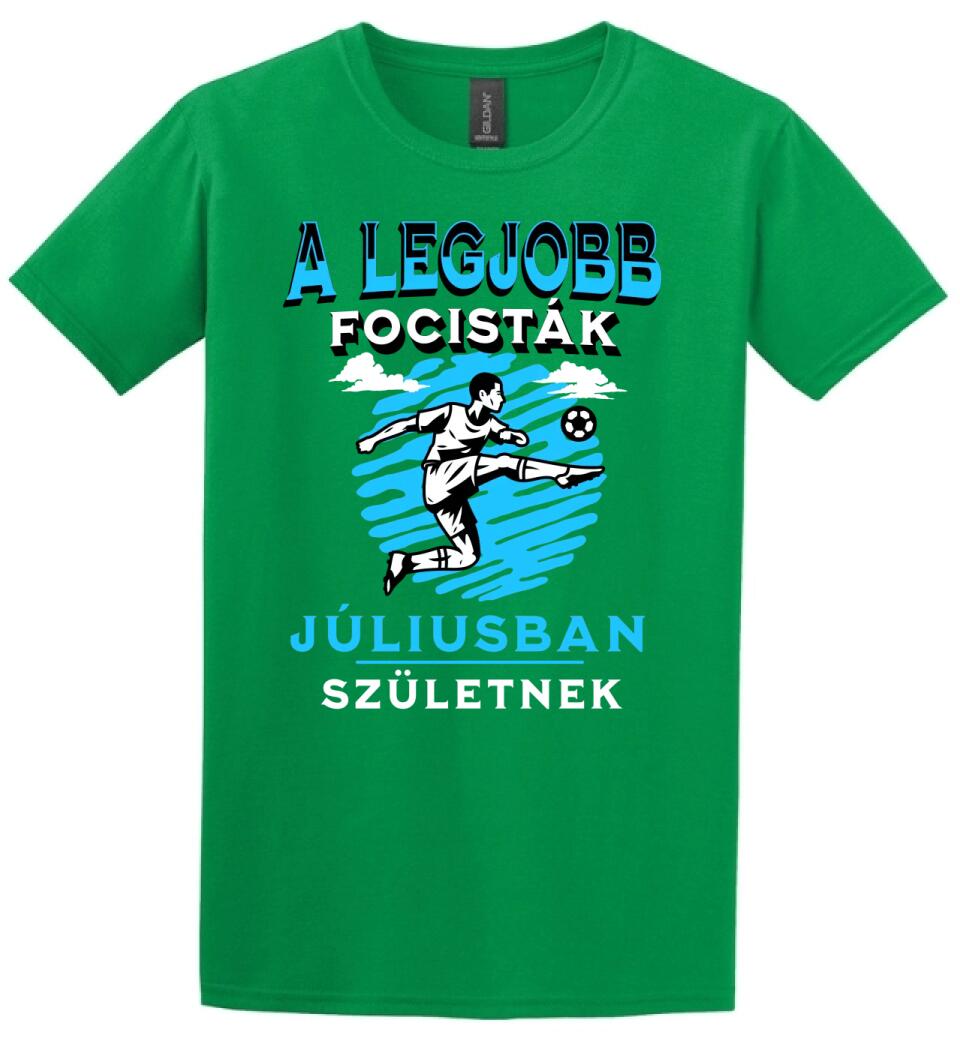 A legjobb focisták x hónapban születnek