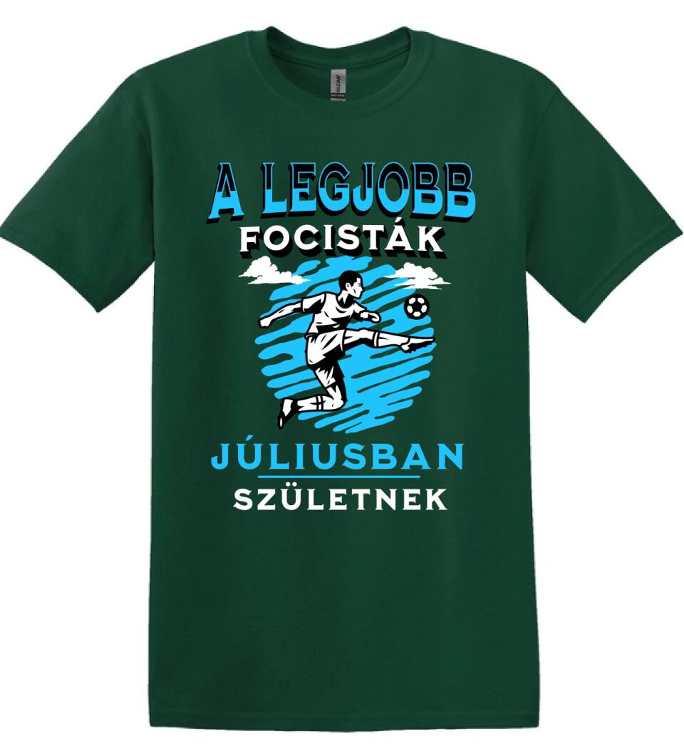 A legjobb focisták x hónapban születnek