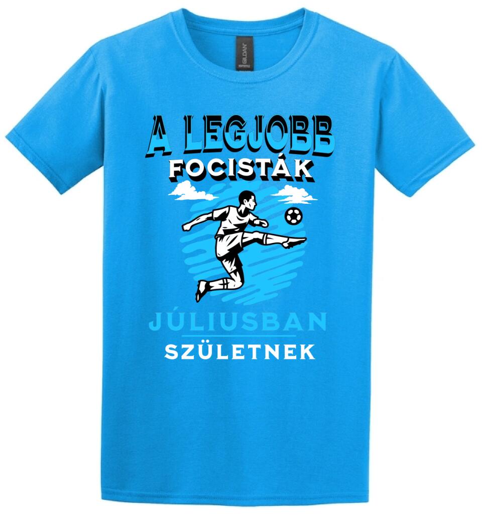 A legjobb focisták x hónapban születnek