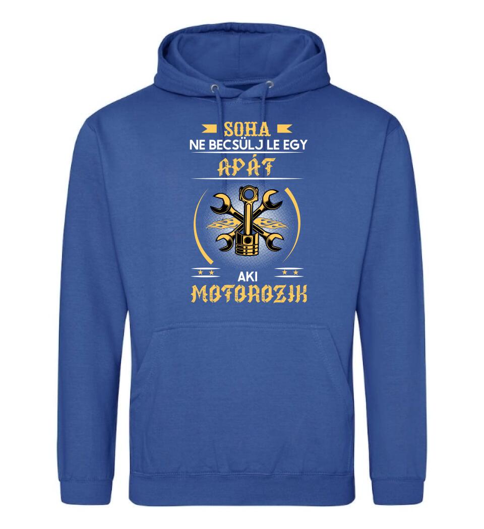 Soha ne becsülj le egy motoros apát