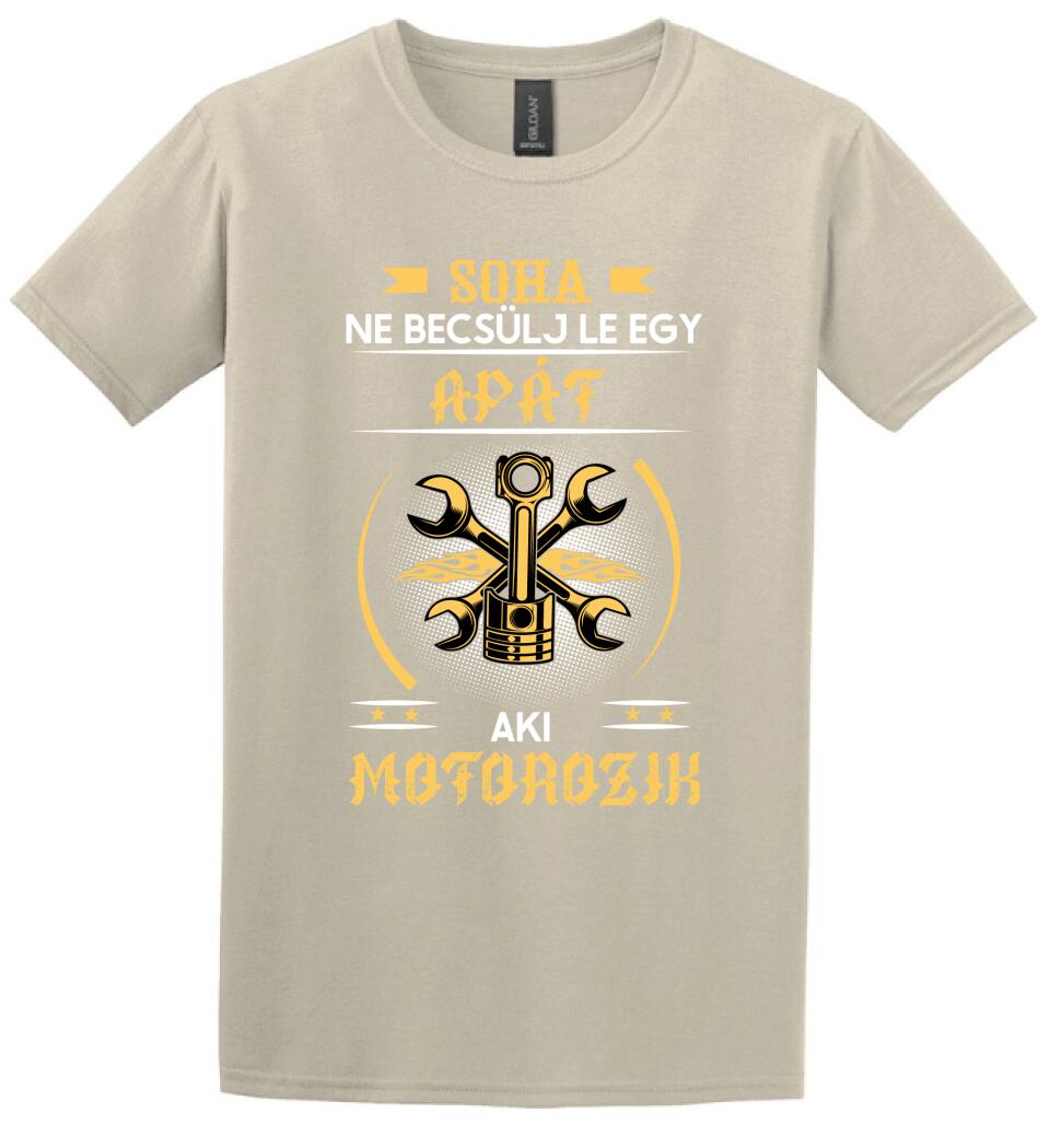 Soha ne becsülj le egy motoros apát