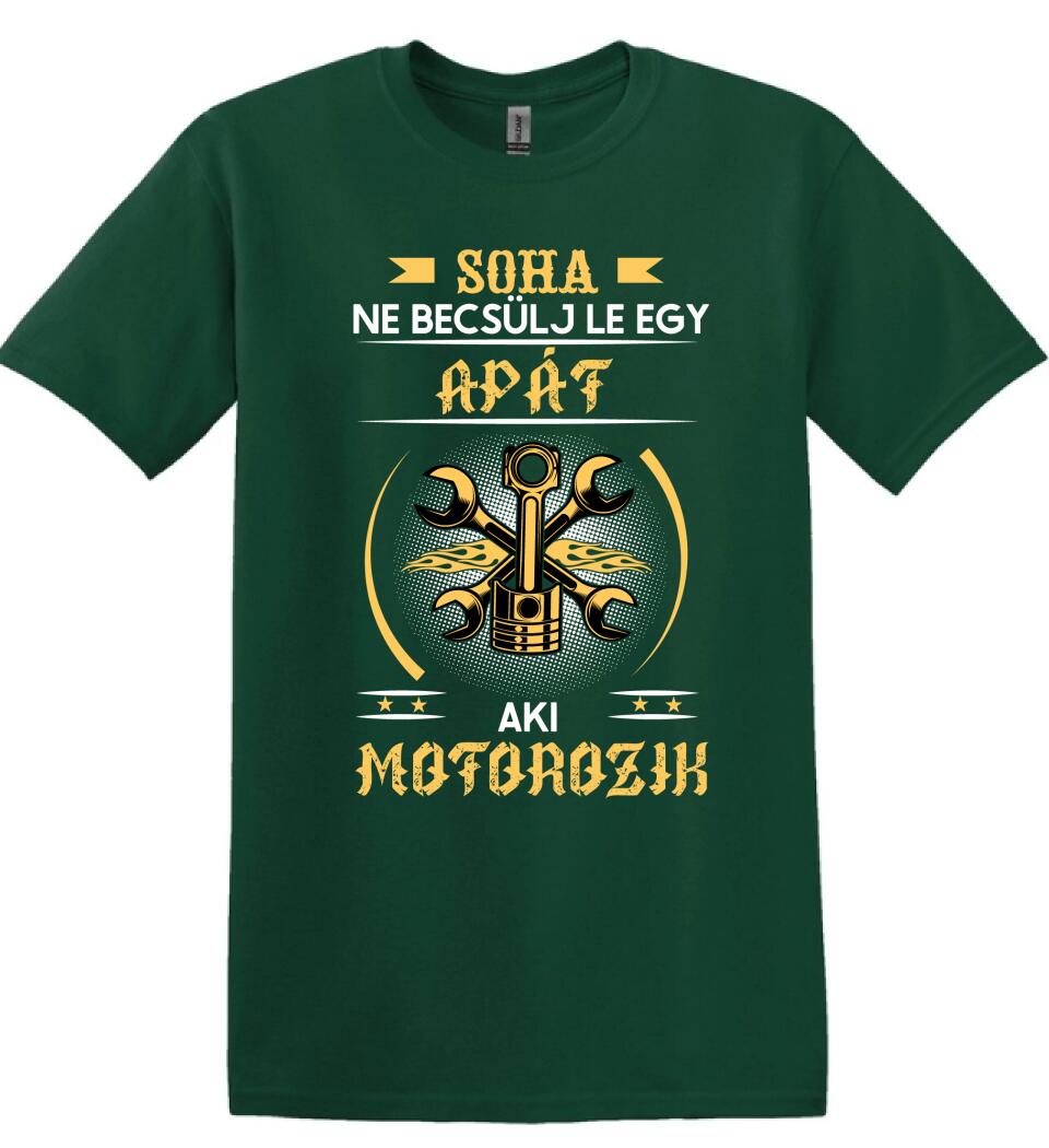 Soha ne becsülj le egy motoros apát
