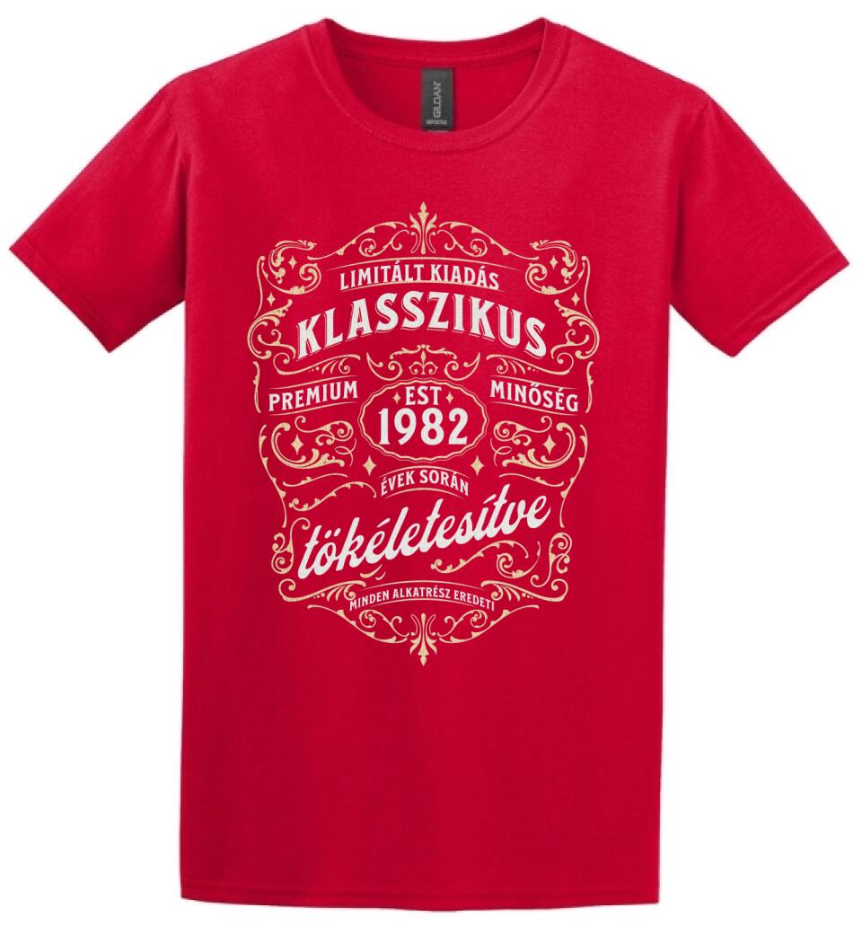limitált kiadás születésnapi póló