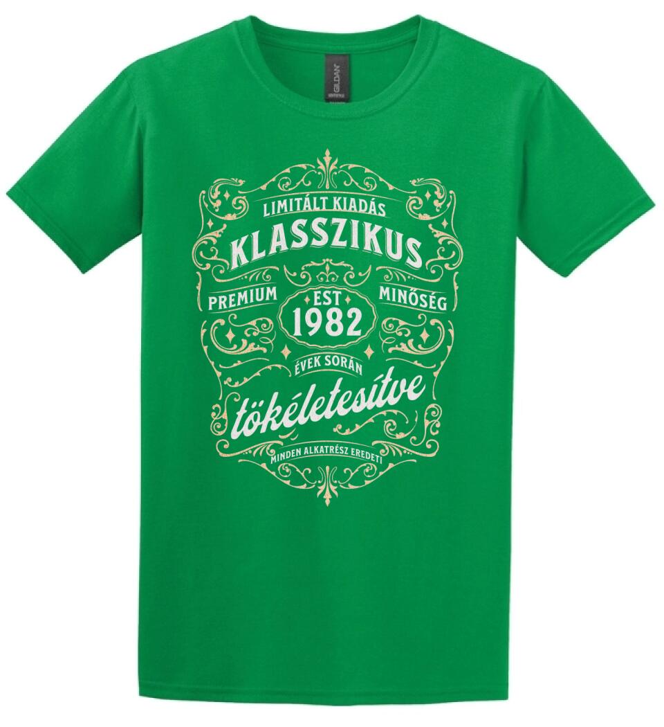 limitált kiadás születésnapi póló