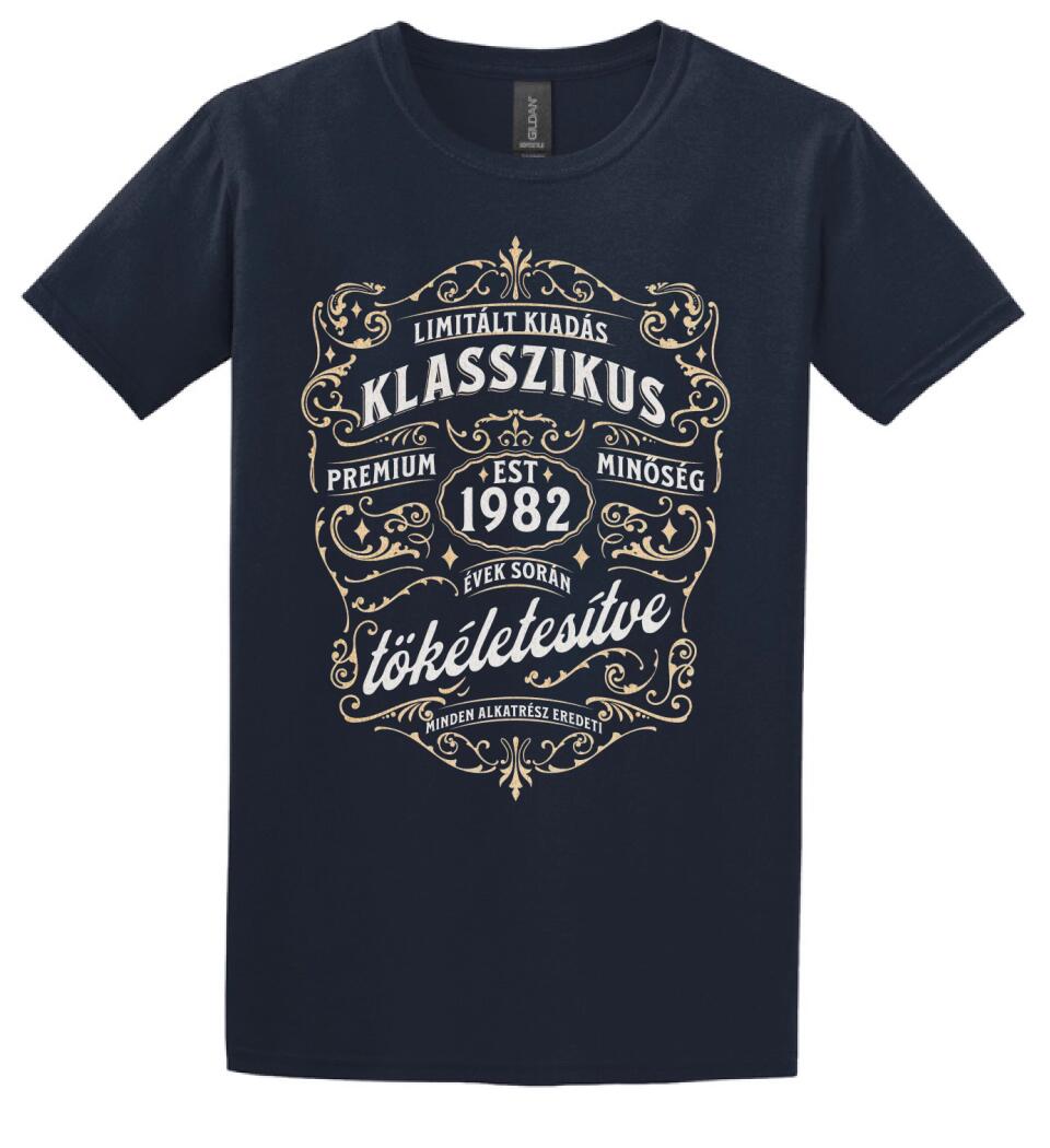 limitált kiadás születésnapi póló