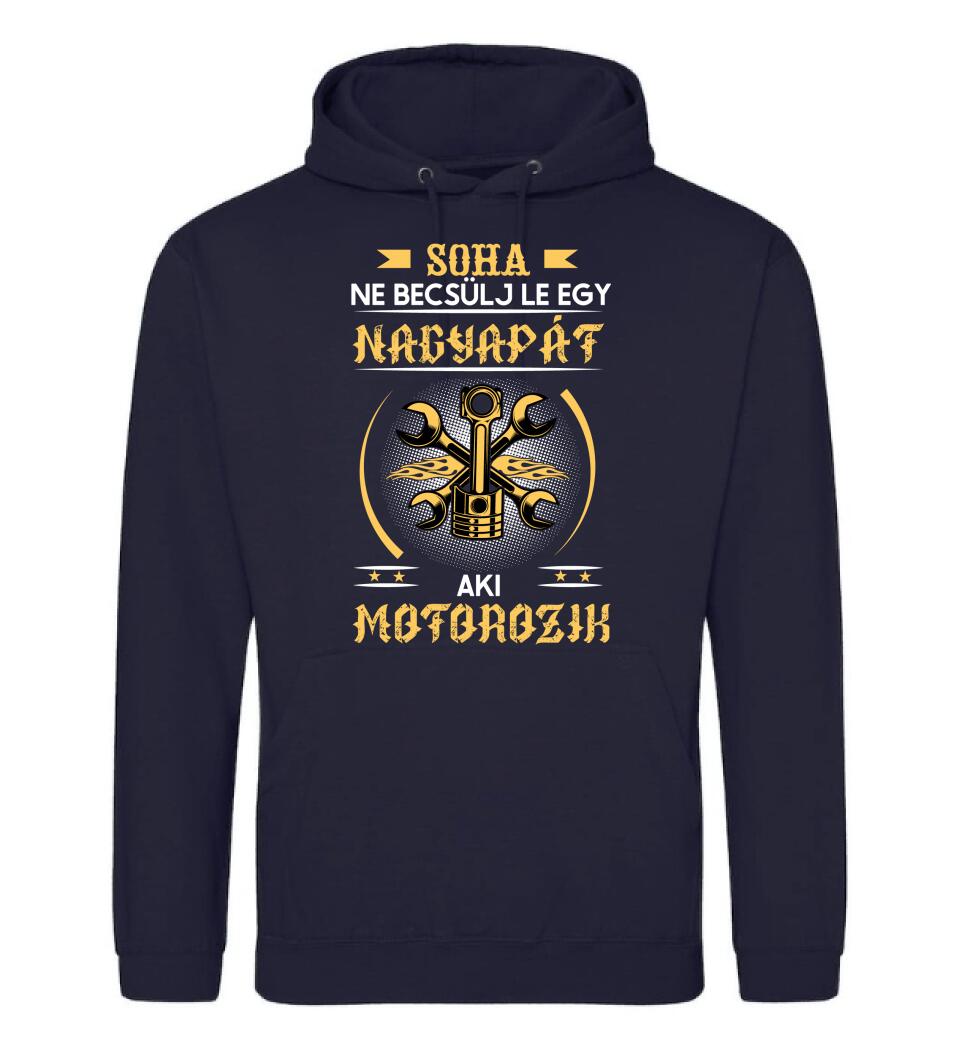 Soha ne becsülj le egy motoros nagyapát