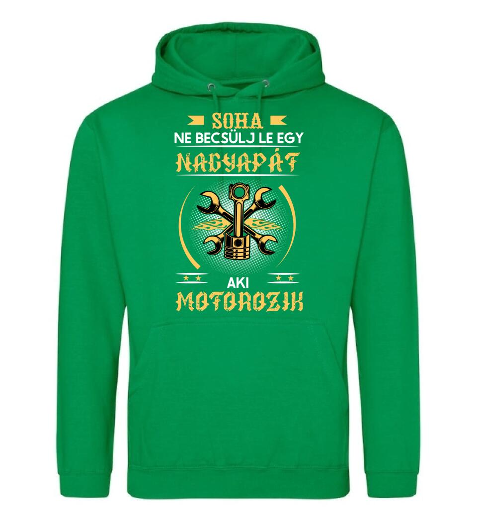Soha ne becsülj le egy motoros nagyapát