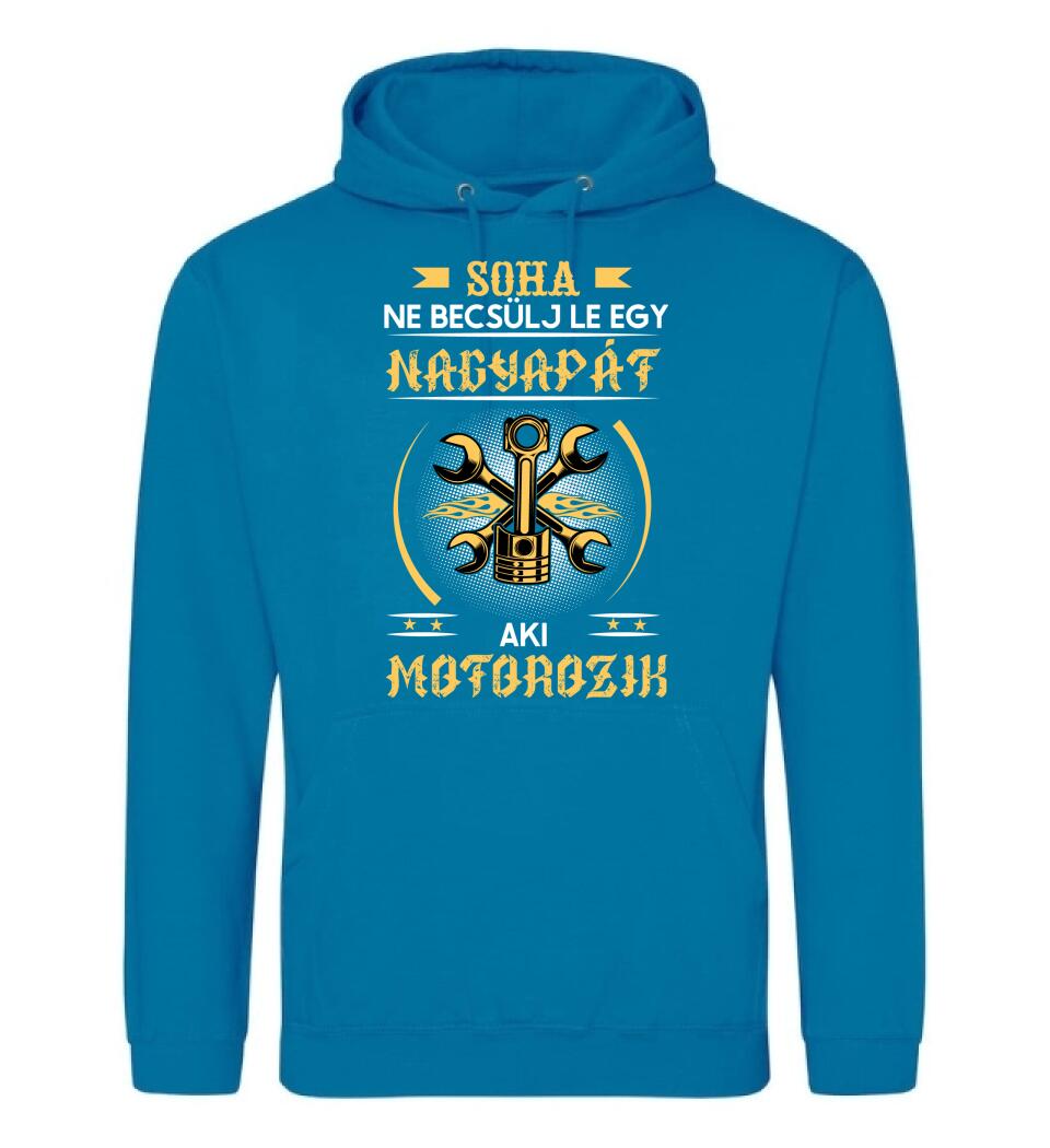 Soha ne becsülj le egy motoros nagyapát