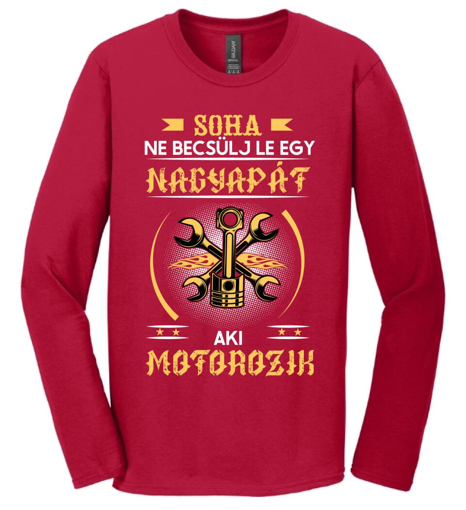 Soha ne becsülj le egy motoros nagyapát
