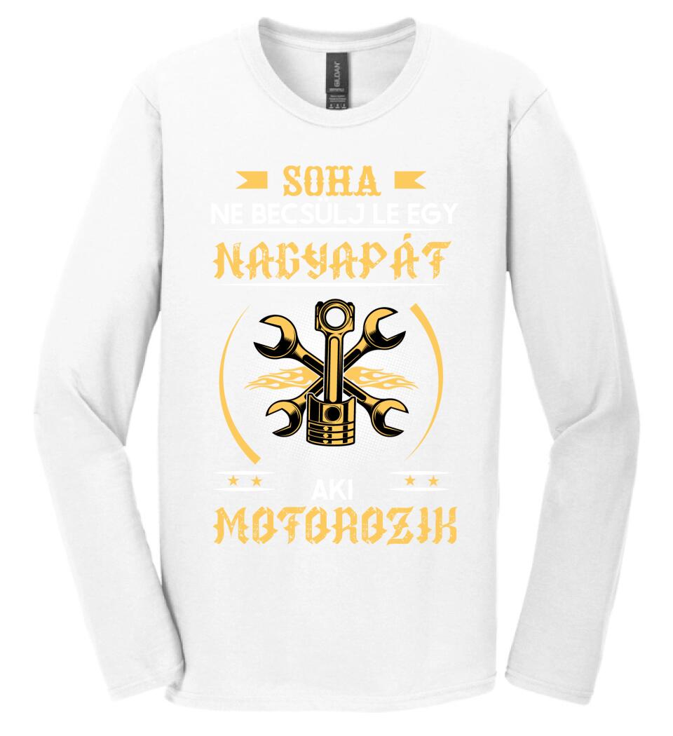 Soha ne becsülj le egy motoros nagyapát