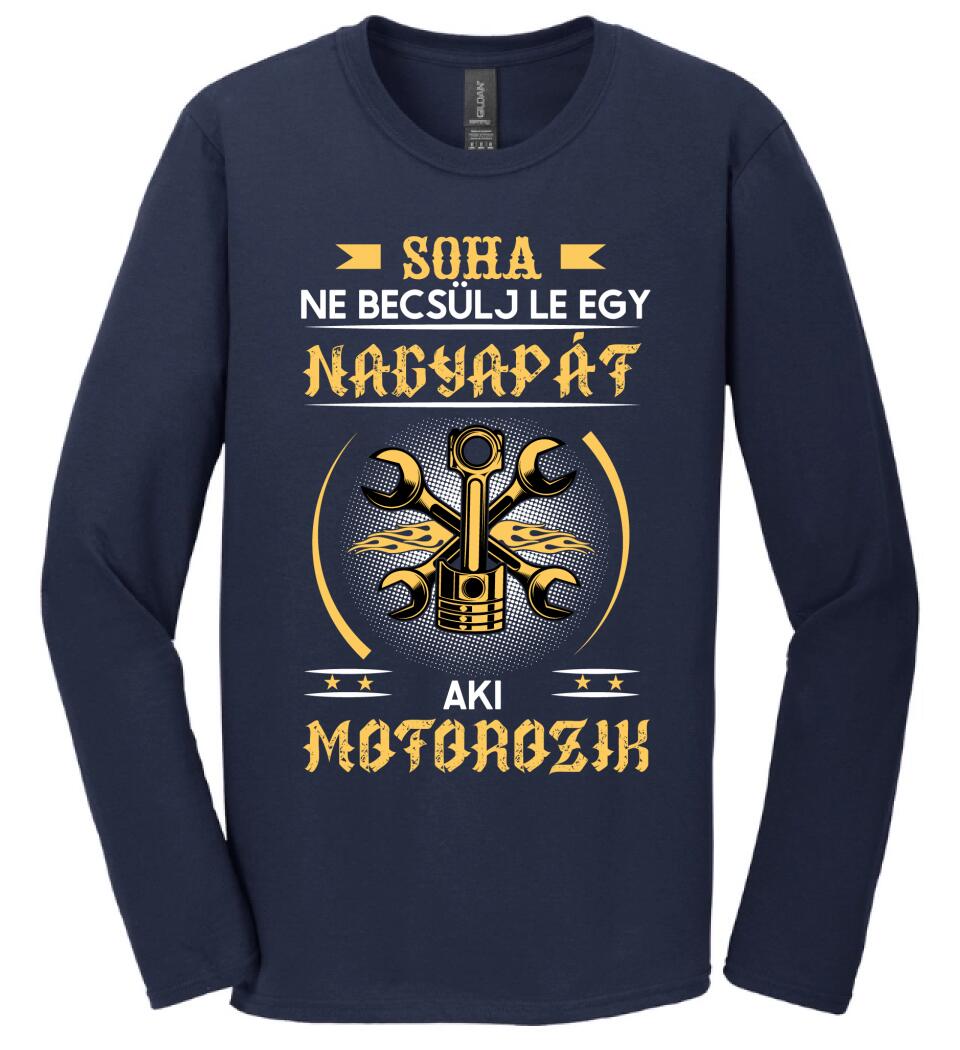 Soha ne becsülj le egy motoros nagyapát