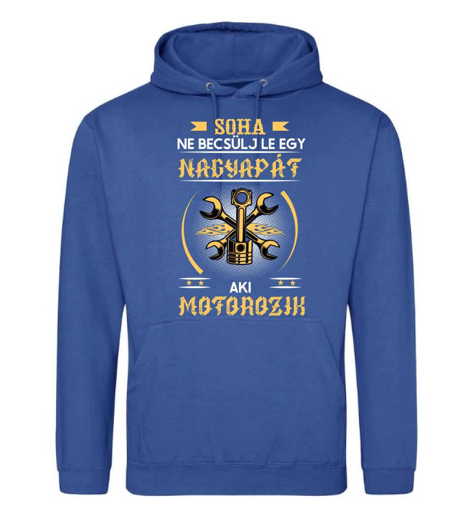 Soha ne becsülj le egy motoros nagyapát