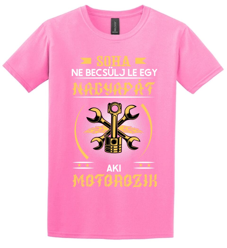 Soha ne becsülj le egy motoros nagyapát