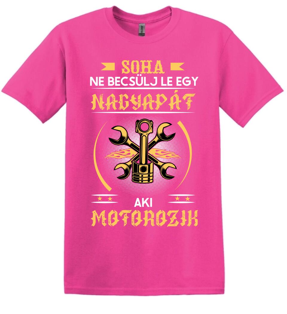 Soha ne becsülj le egy motoros nagyapát