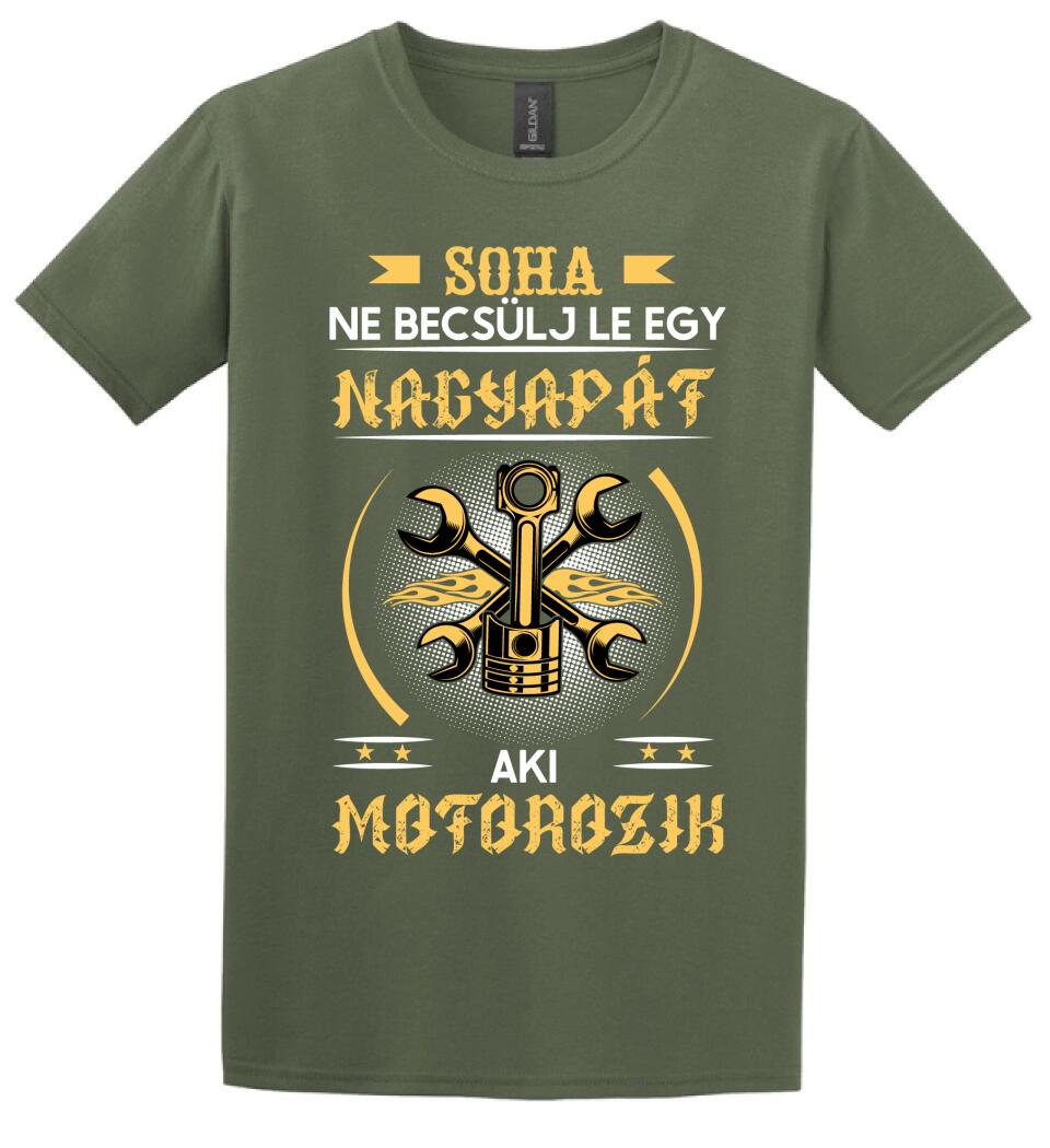 Soha ne becsülj le egy motoros nagyapát
