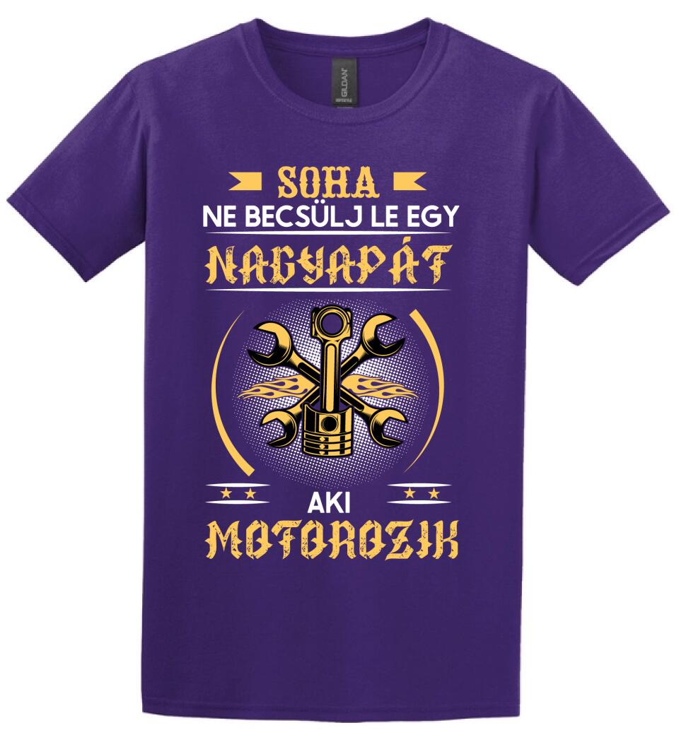 Soha ne becsülj le egy motoros nagyapát