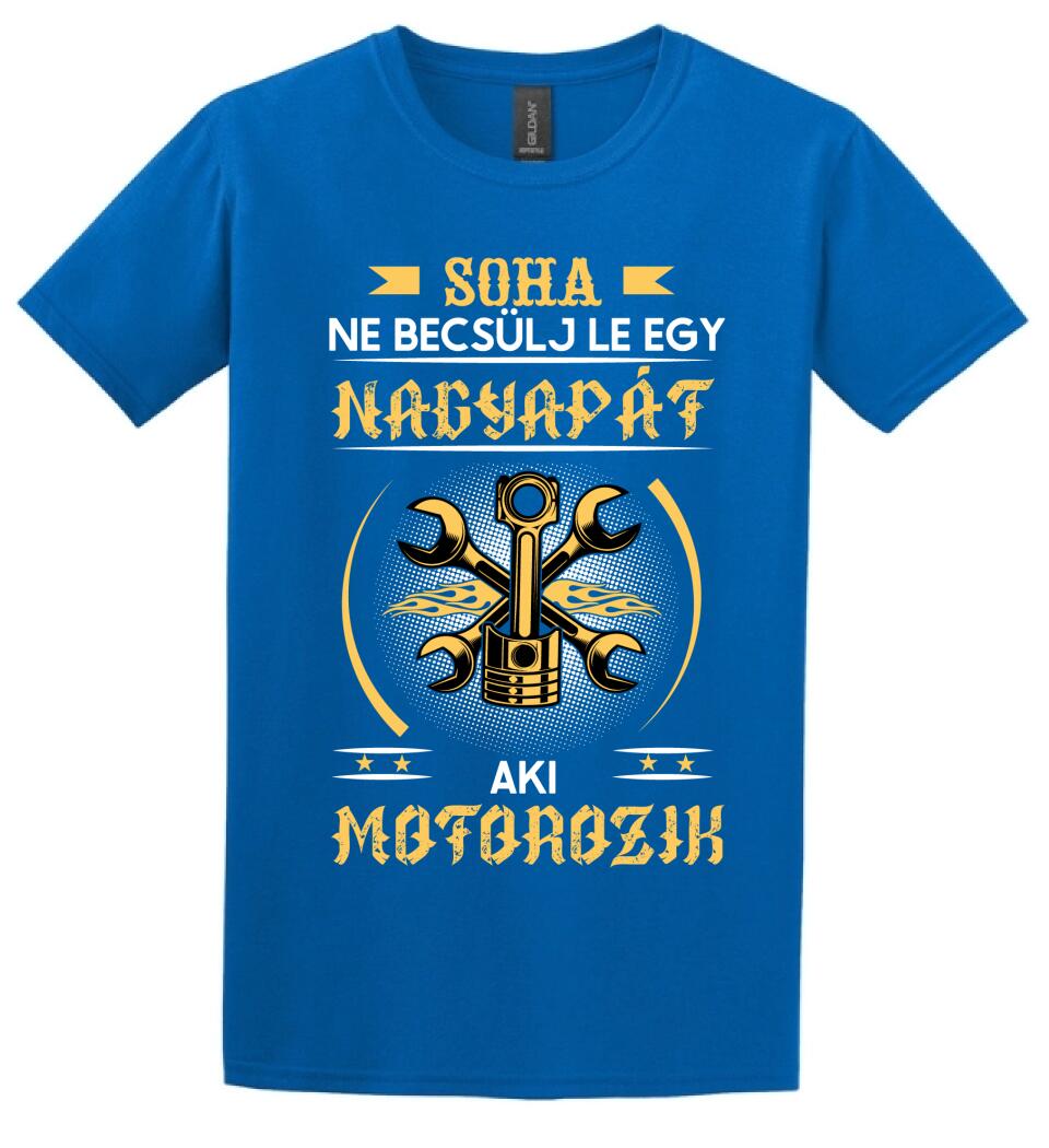 Soha ne becsülj le egy motoros nagyapát