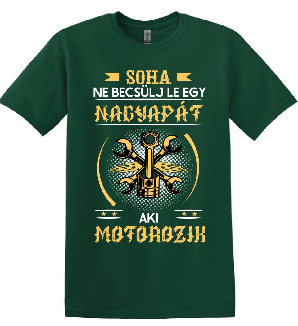 Soha ne becsülj le egy motoros nagyapát