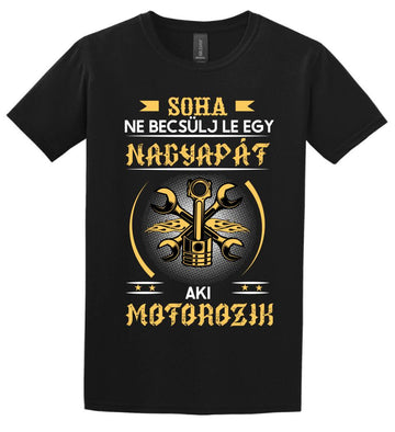 Soha ne becsülj le egy motoros nagyapát