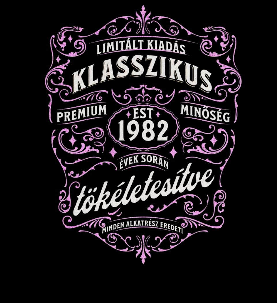 limitált kiadás születésnapi póló női