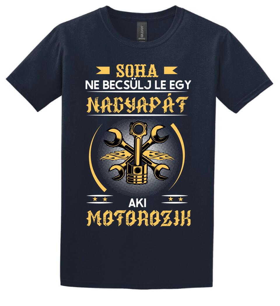 Soha ne becsülj le egy motoros nagyapát