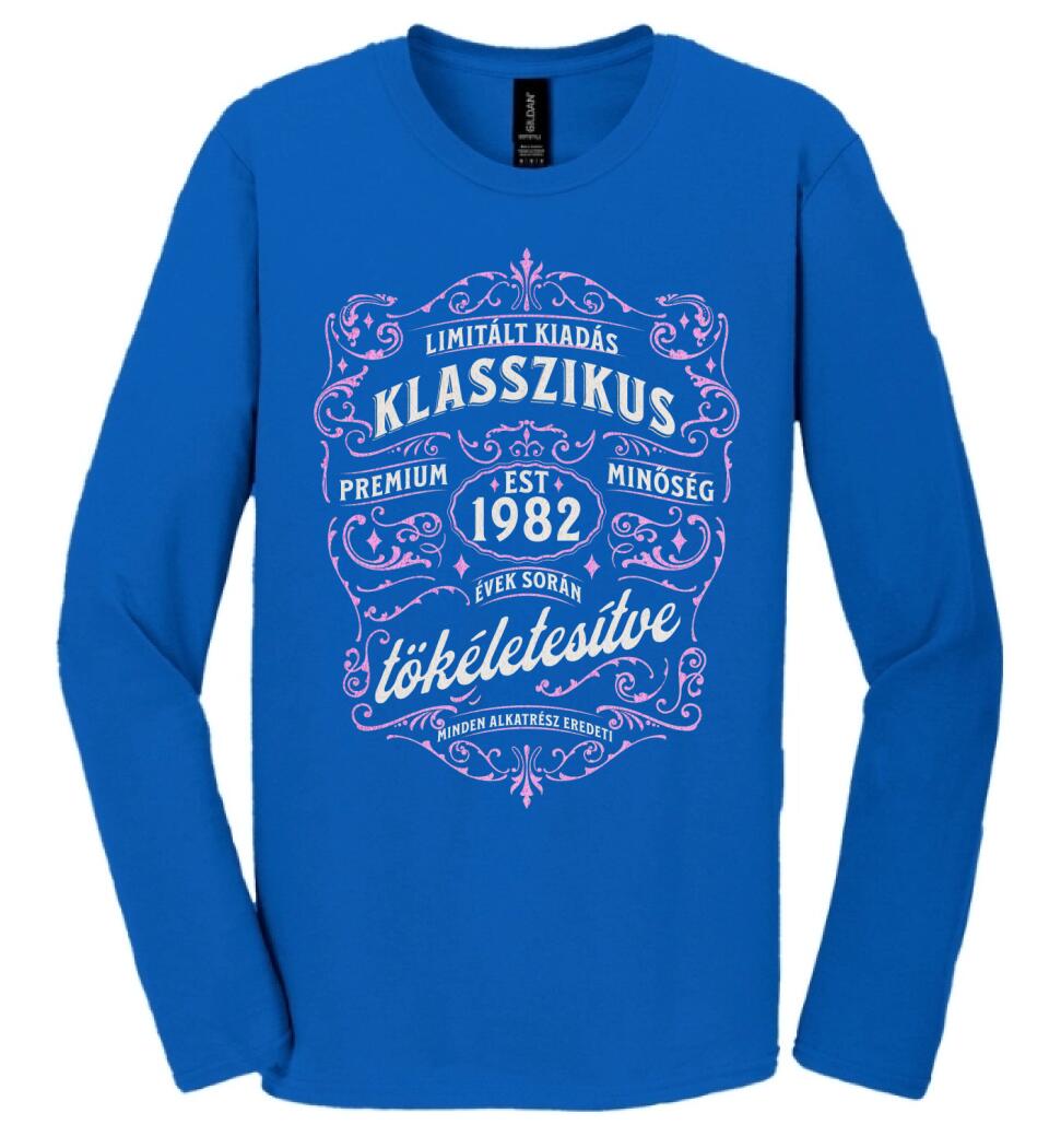 limitált kiadás születésnapi póló női