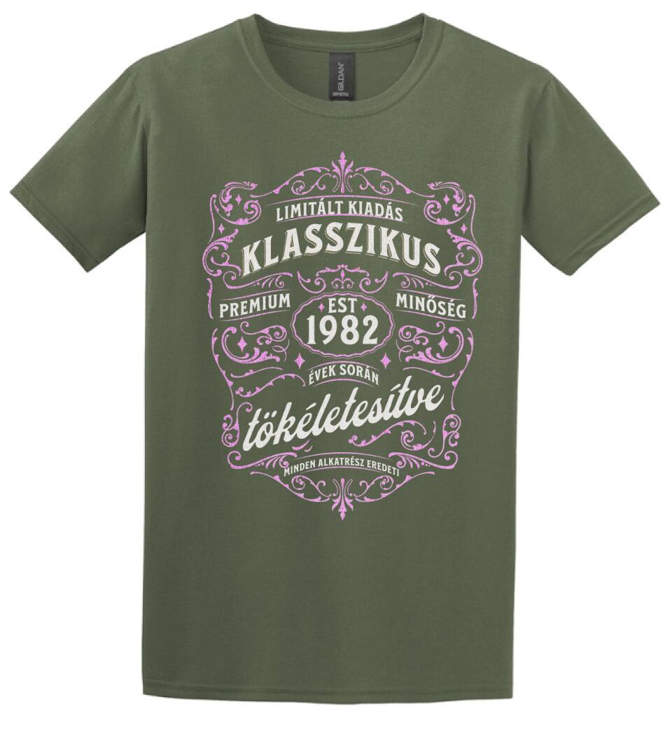 limitált kiadás születésnapi póló női