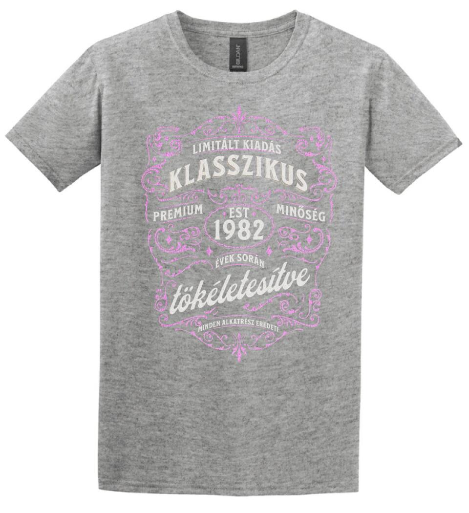 limitált kiadás születésnapi póló női