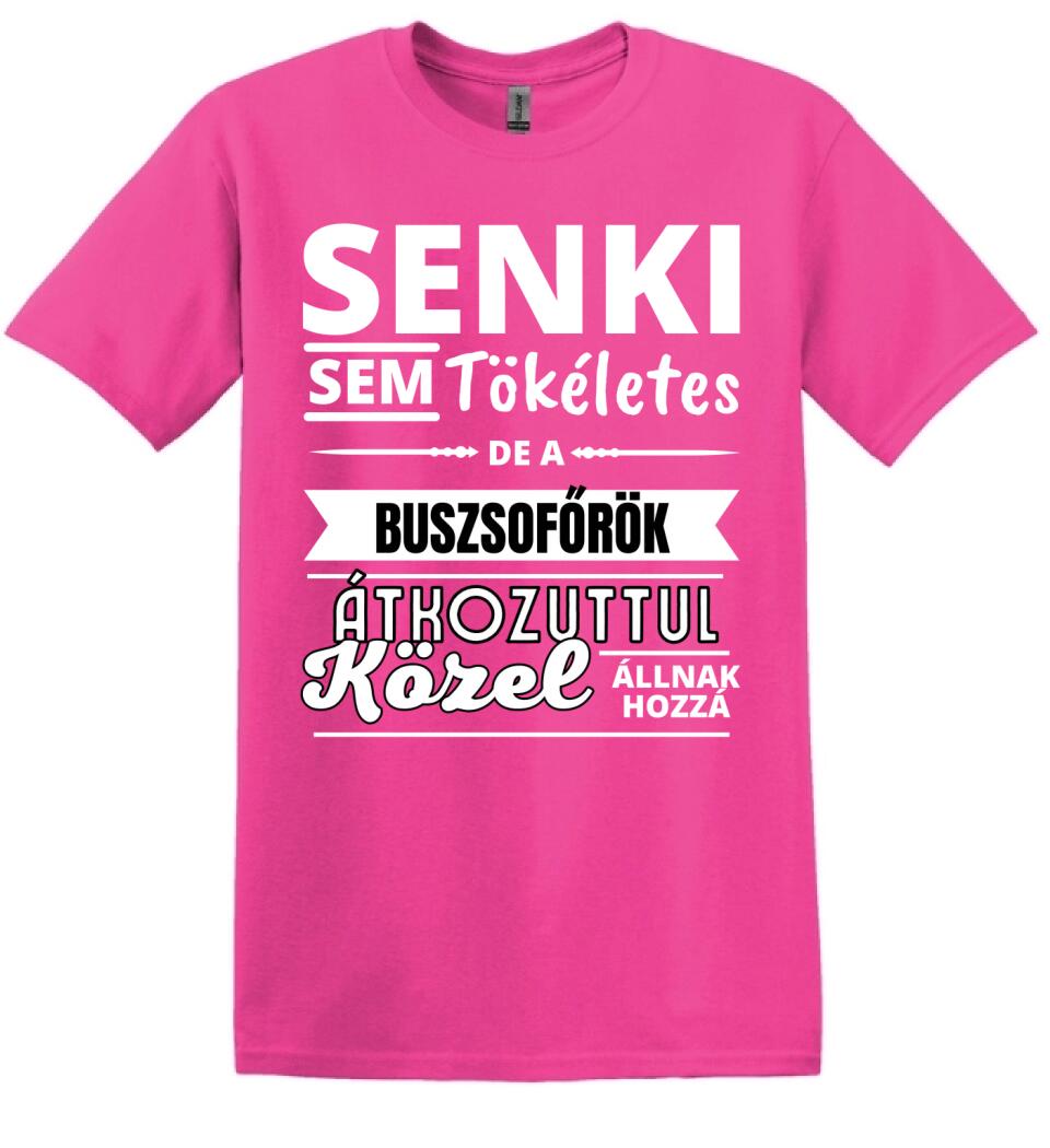 SENKI SEM TÖKÉLETES DE  BUSZSOFŐRÖK