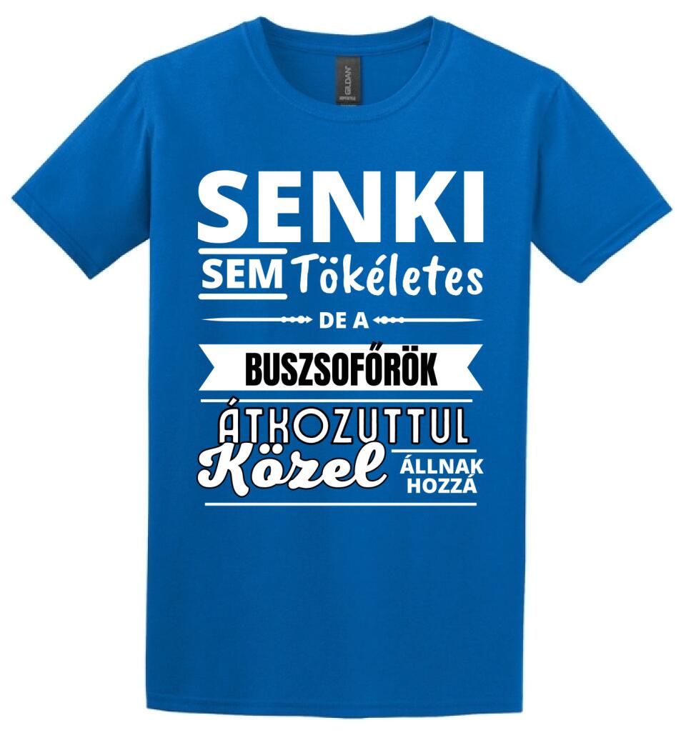 SENKI SEM TÖKÉLETES DE  BUSZSOFŐRÖK