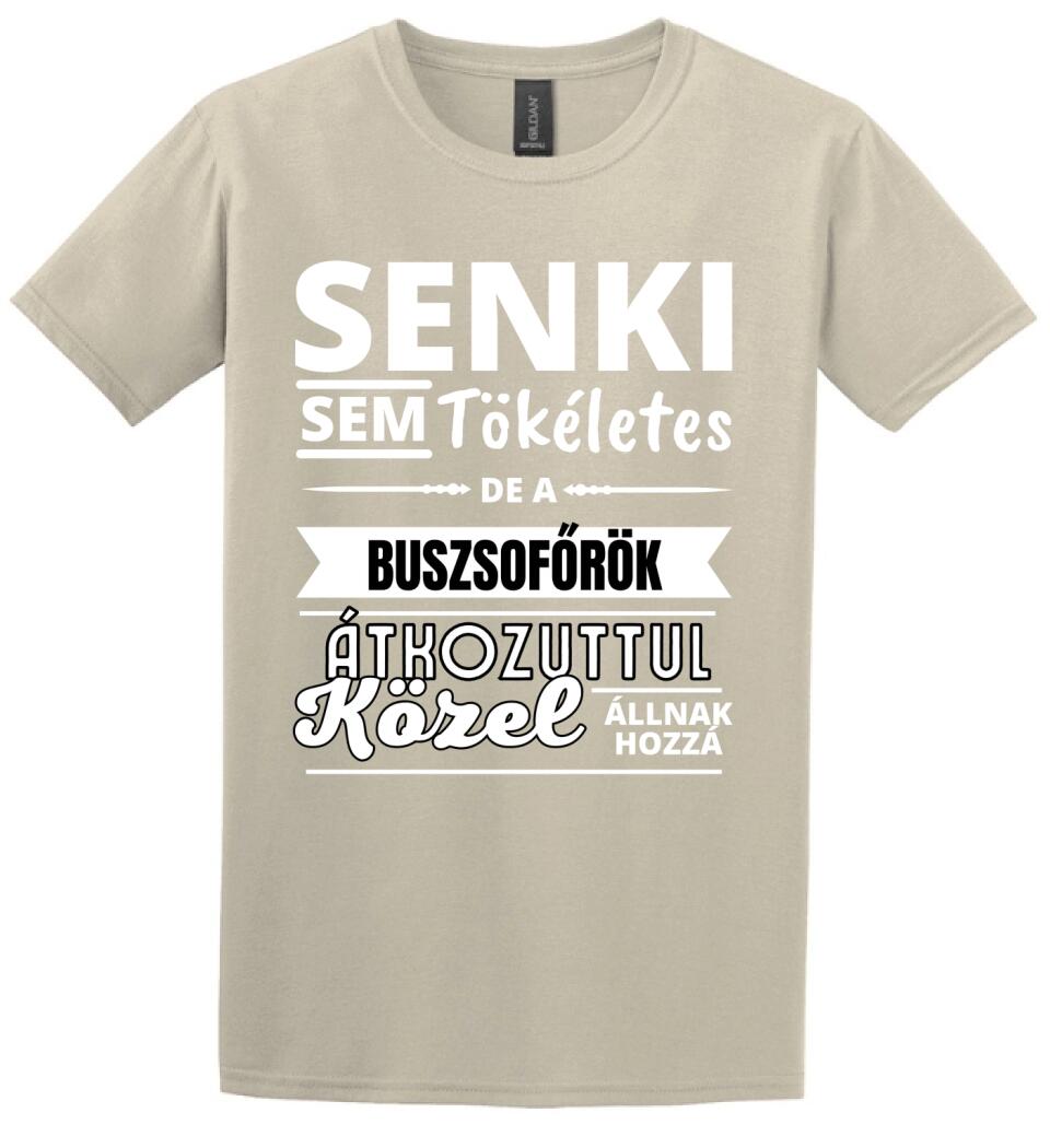 SENKI SEM TÖKÉLETES DE  BUSZSOFŐRÖK