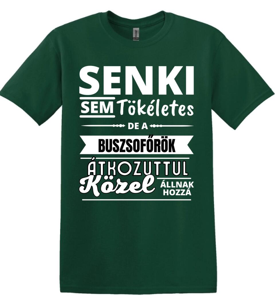 SENKI SEM TÖKÉLETES DE  BUSZSOFŐRÖK